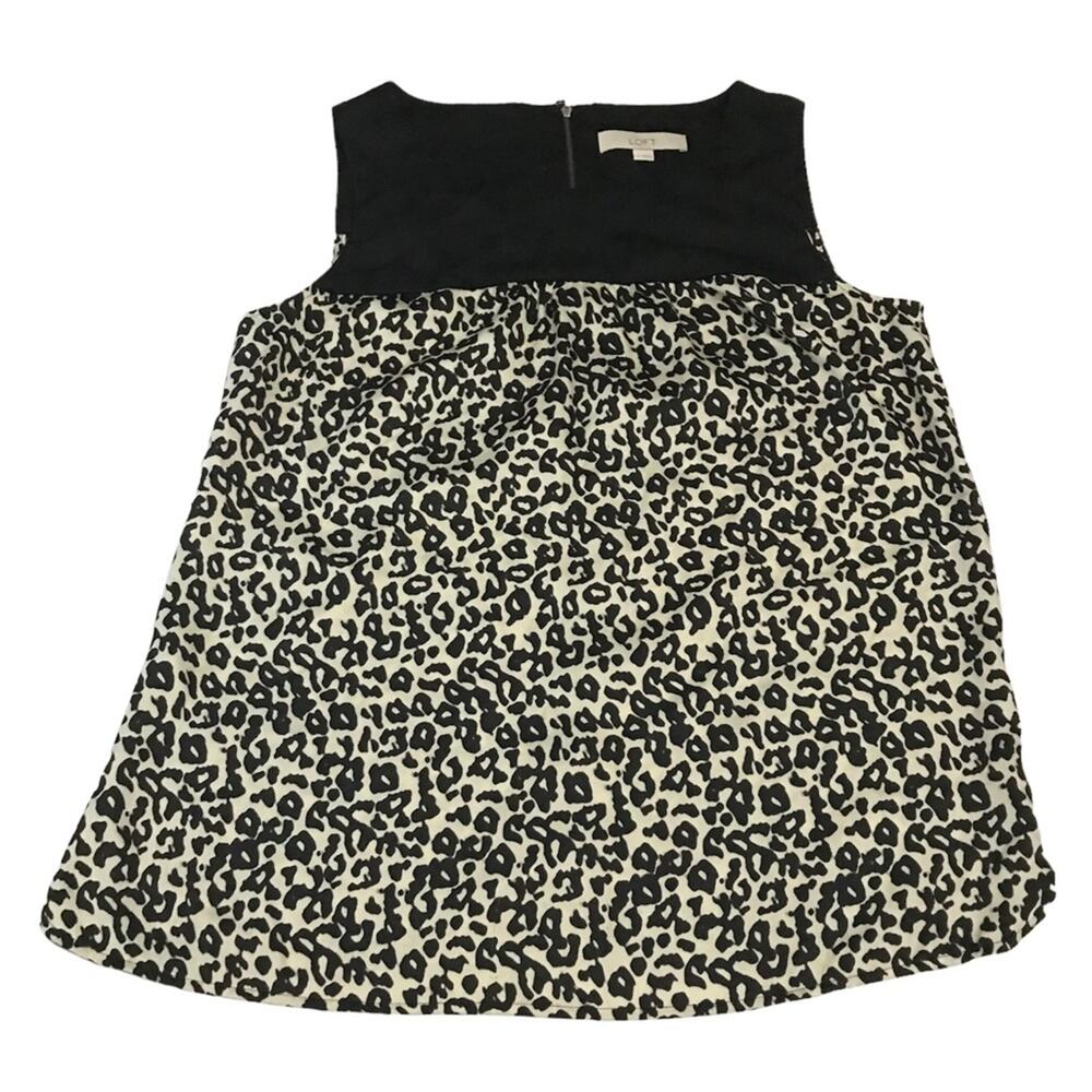 Ann Taylor Loft Animal print Tank Top Size Medium